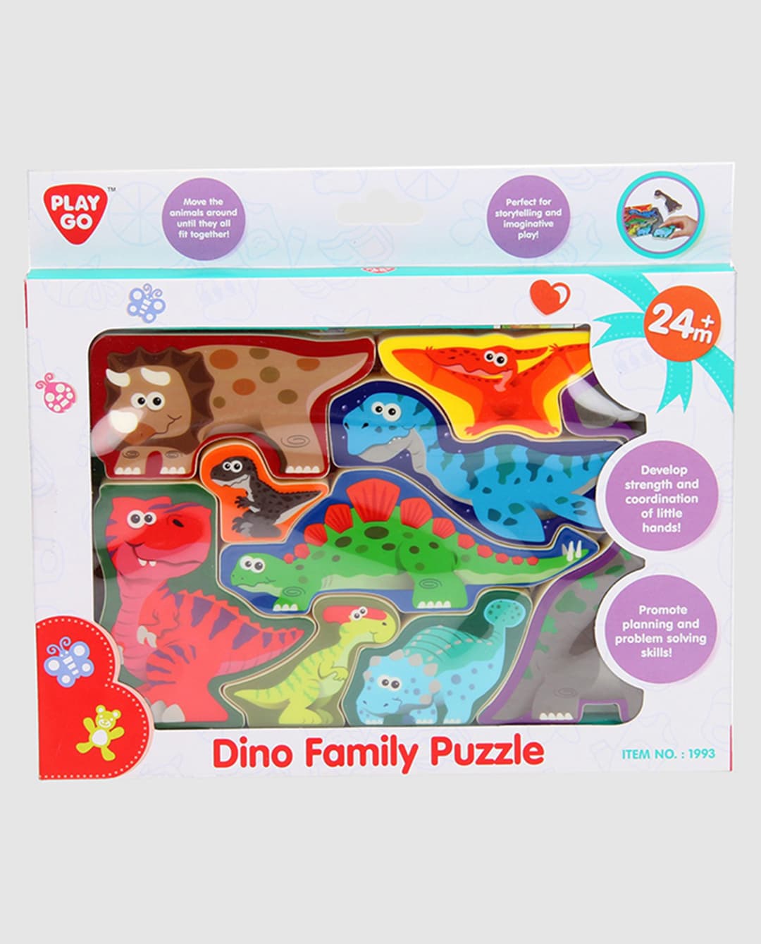 Playgo - Dino Family - Multicolor