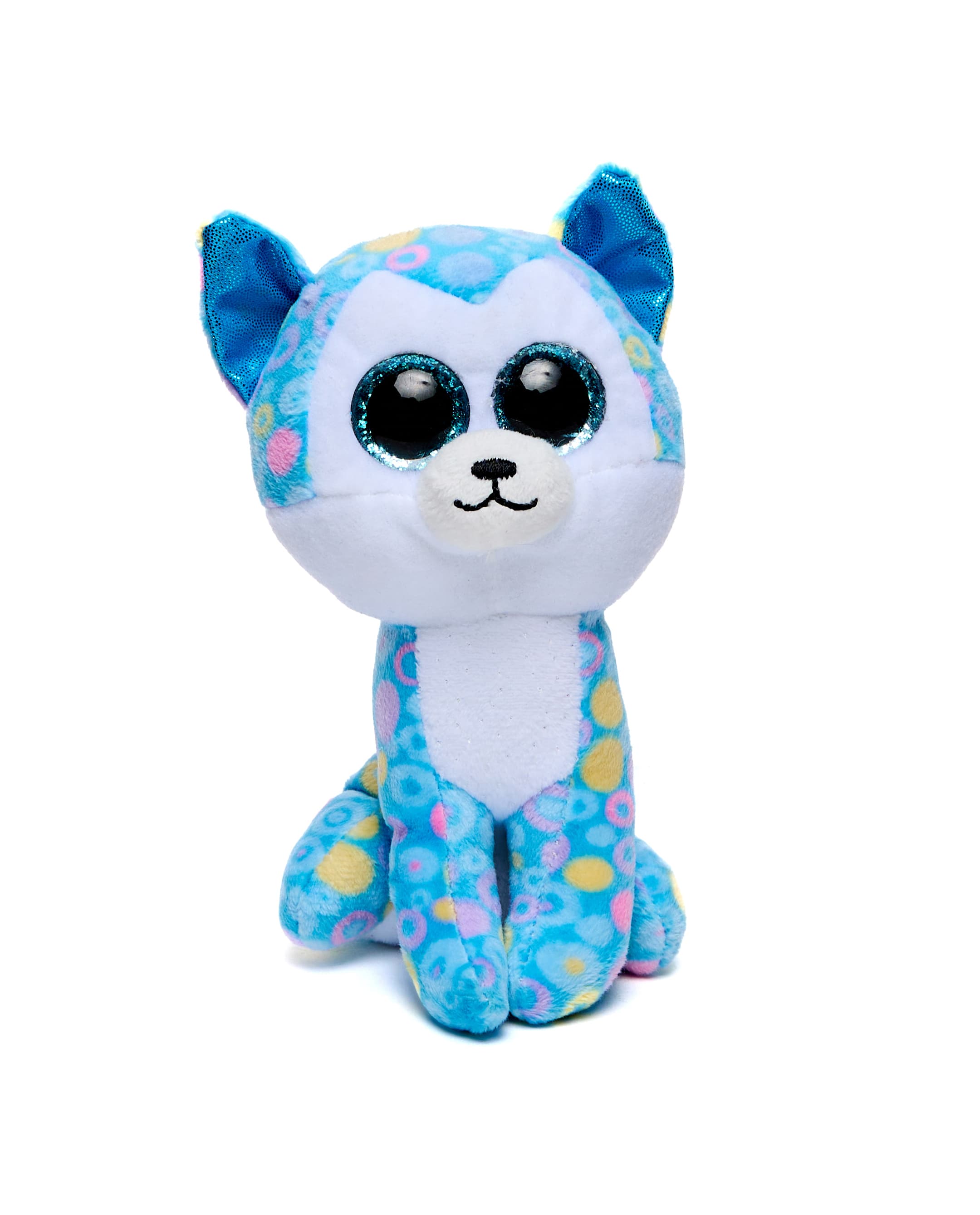 Babies & more Fluffmals Soft Plush Animals - Cute Dog 15Cm Beanie - Multicolor
