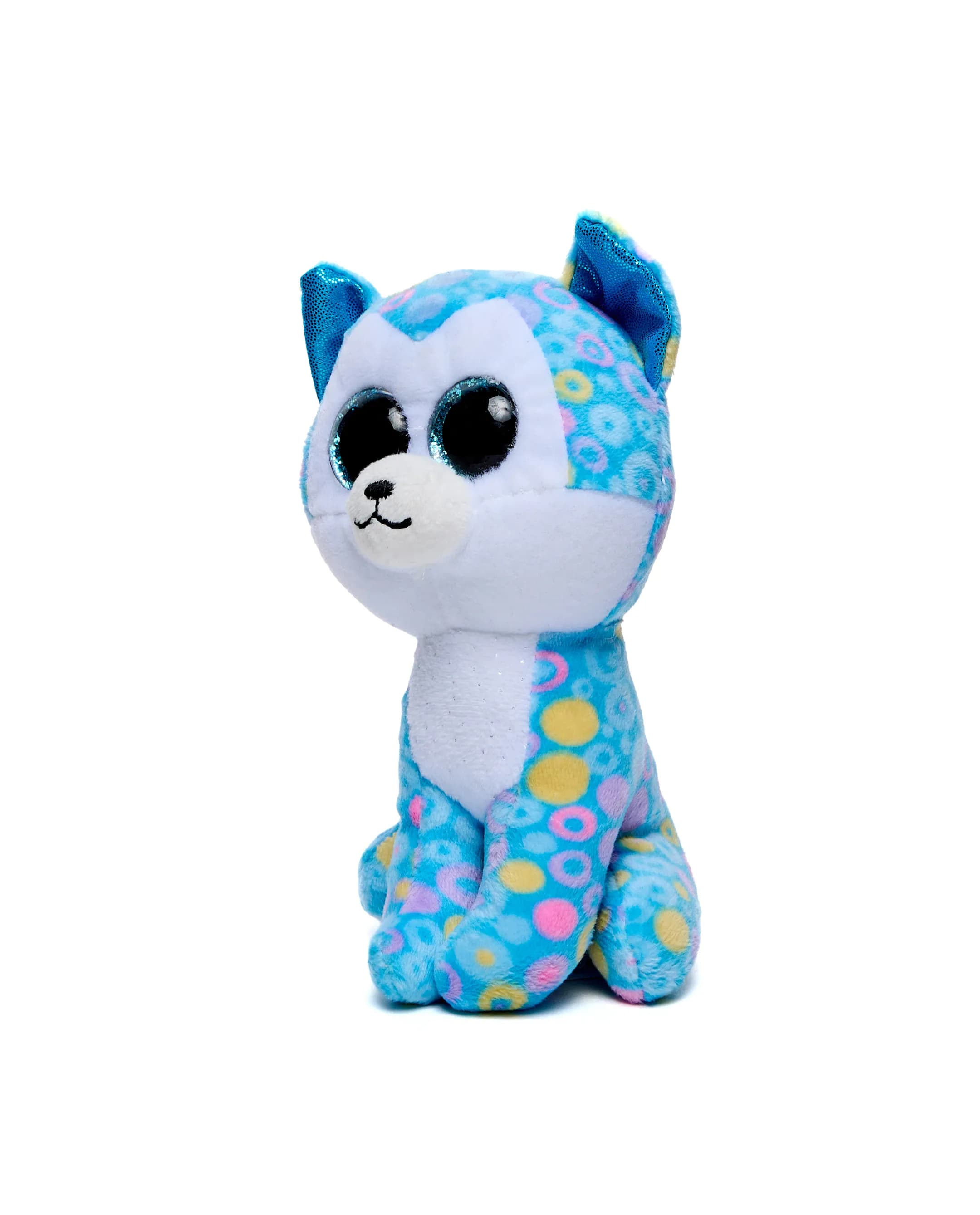 Babies & more Fluffmals Soft Plush Animals - Cute Dog 15Cm Beanie - Multicolor