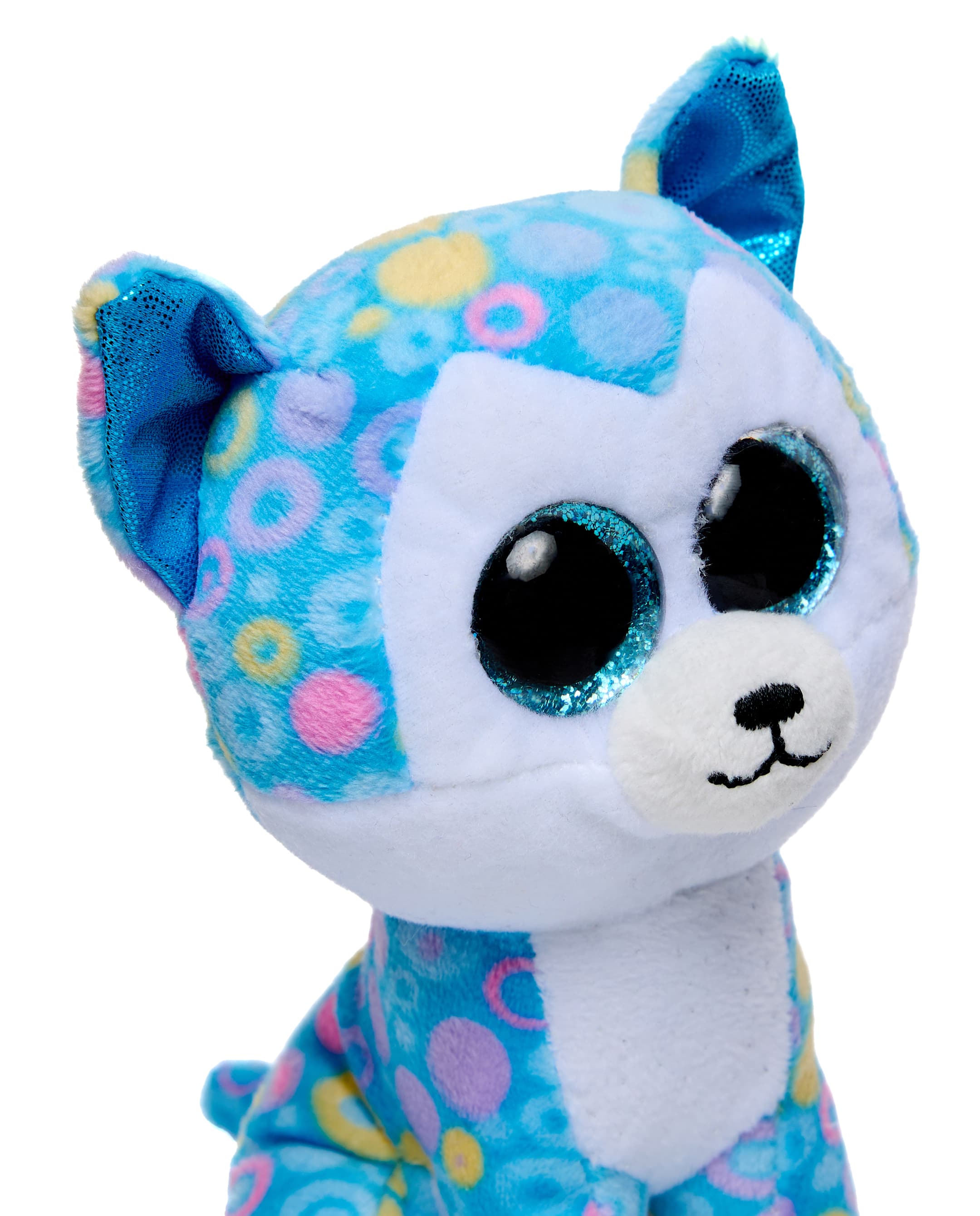 Babies & more Fluffmals Soft Plush Animals - Cute Dog 15Cm Beanie - Multicolor