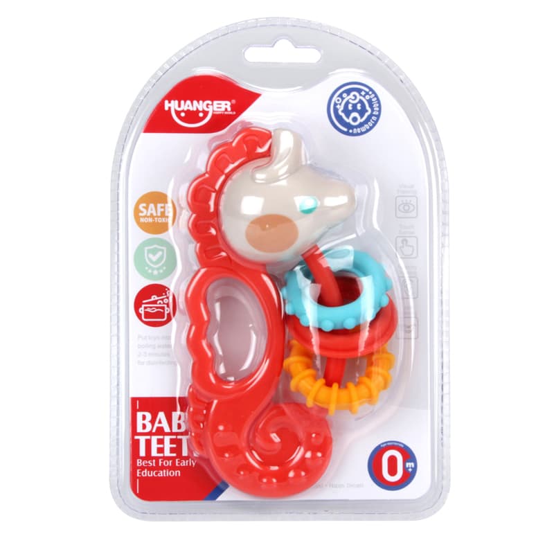 Haunger Teether Rattle Toys - Multicolor