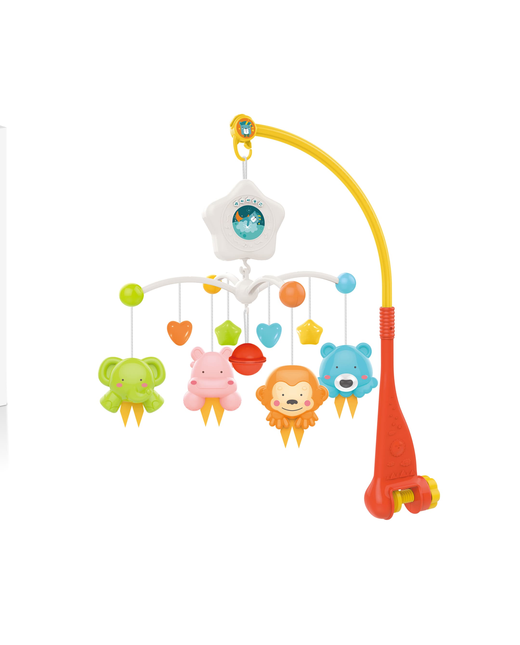Haunger Baby Music Mobile With Projection, 12 Melodies - Multicolor