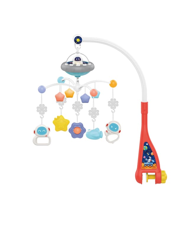 Haunger Musical Battery-Operated Crib Mobile - Multicolor thumbnail 2