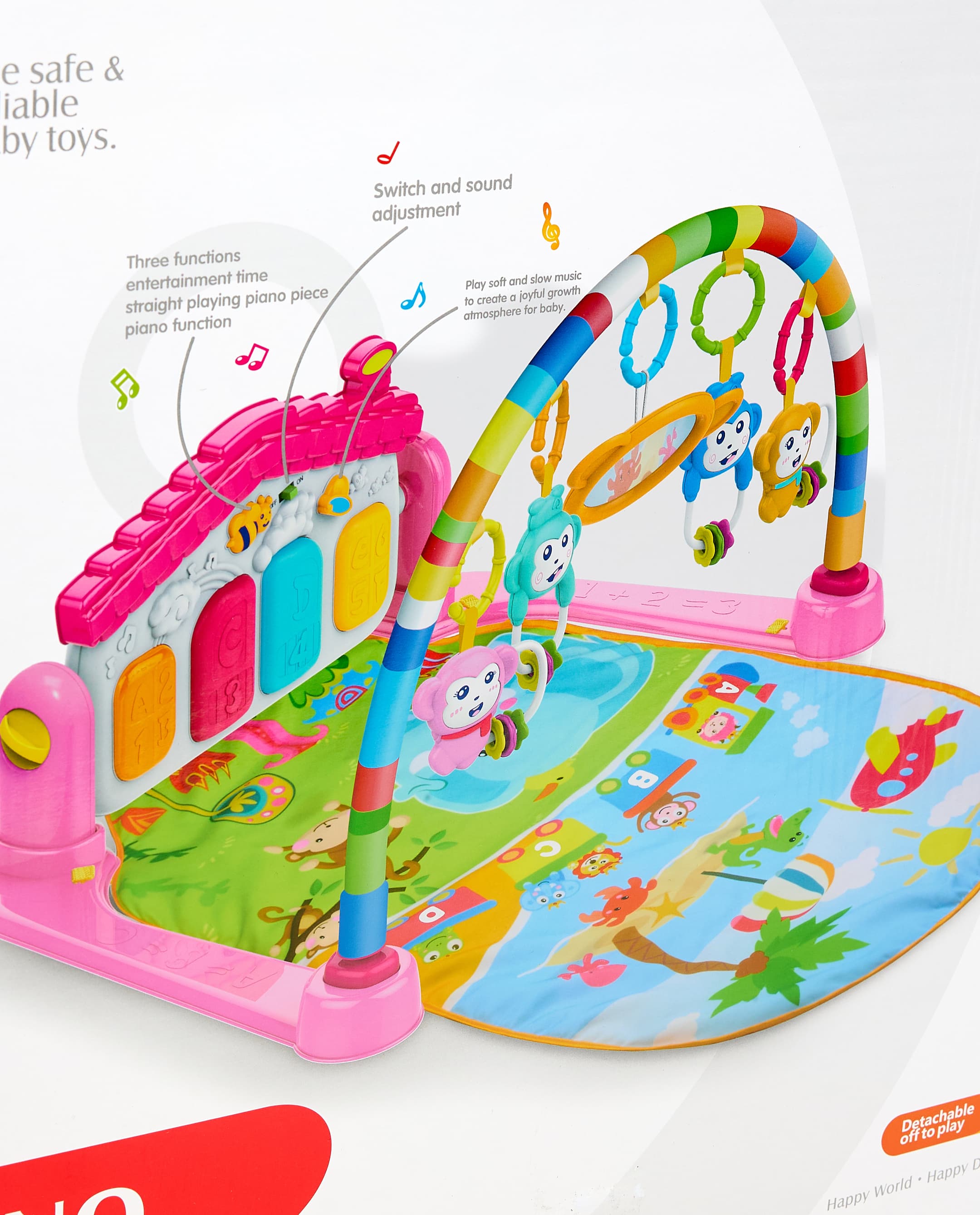 Babies & more Attractive and engaging Baby Playgym for kids - Multicolor