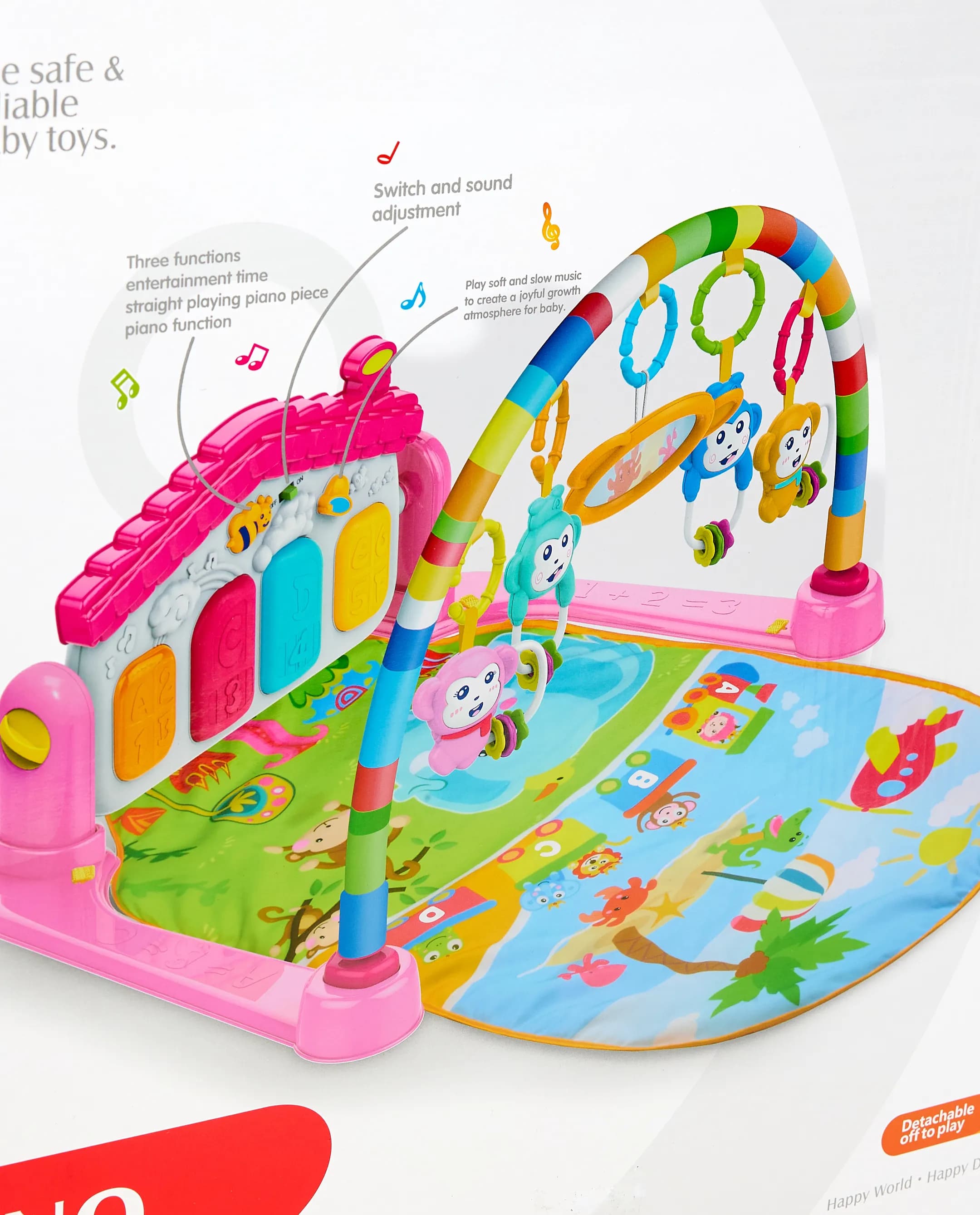 Babies & more Attractive and engaging Baby Playgym for kids - Multicolor