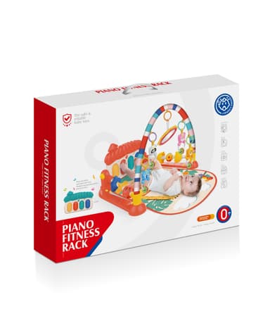 Haunger Baby Play Gym With Lights & Music - Multicolor thumbnail 1