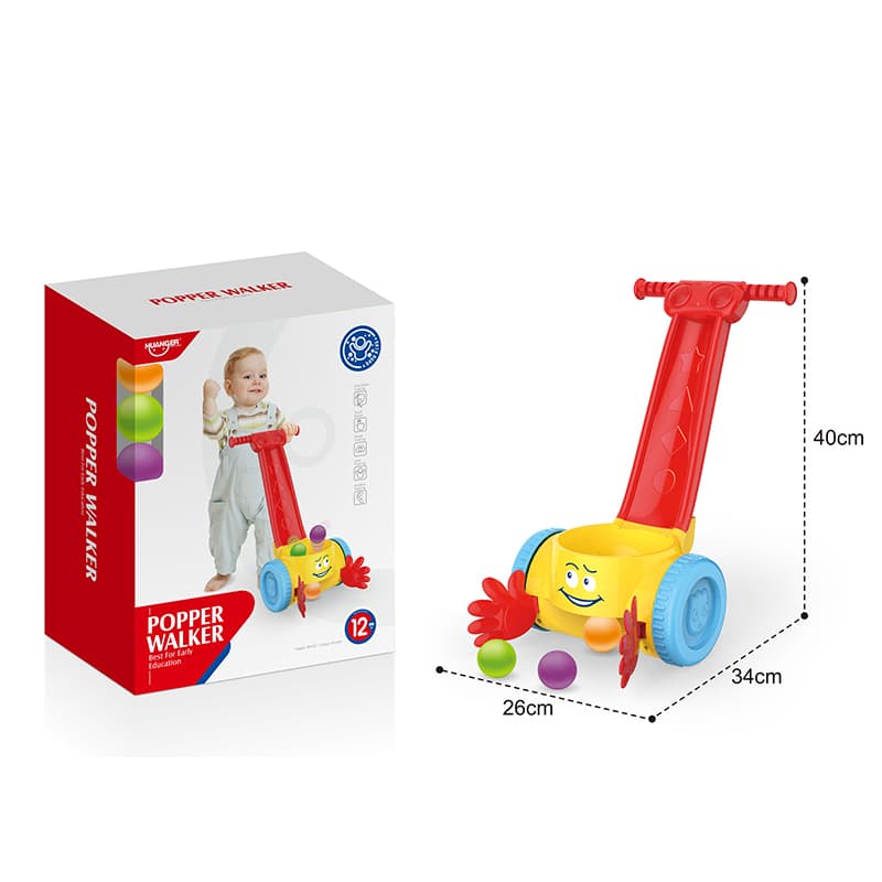 Haunger Baby Popper Walker - Multicolor