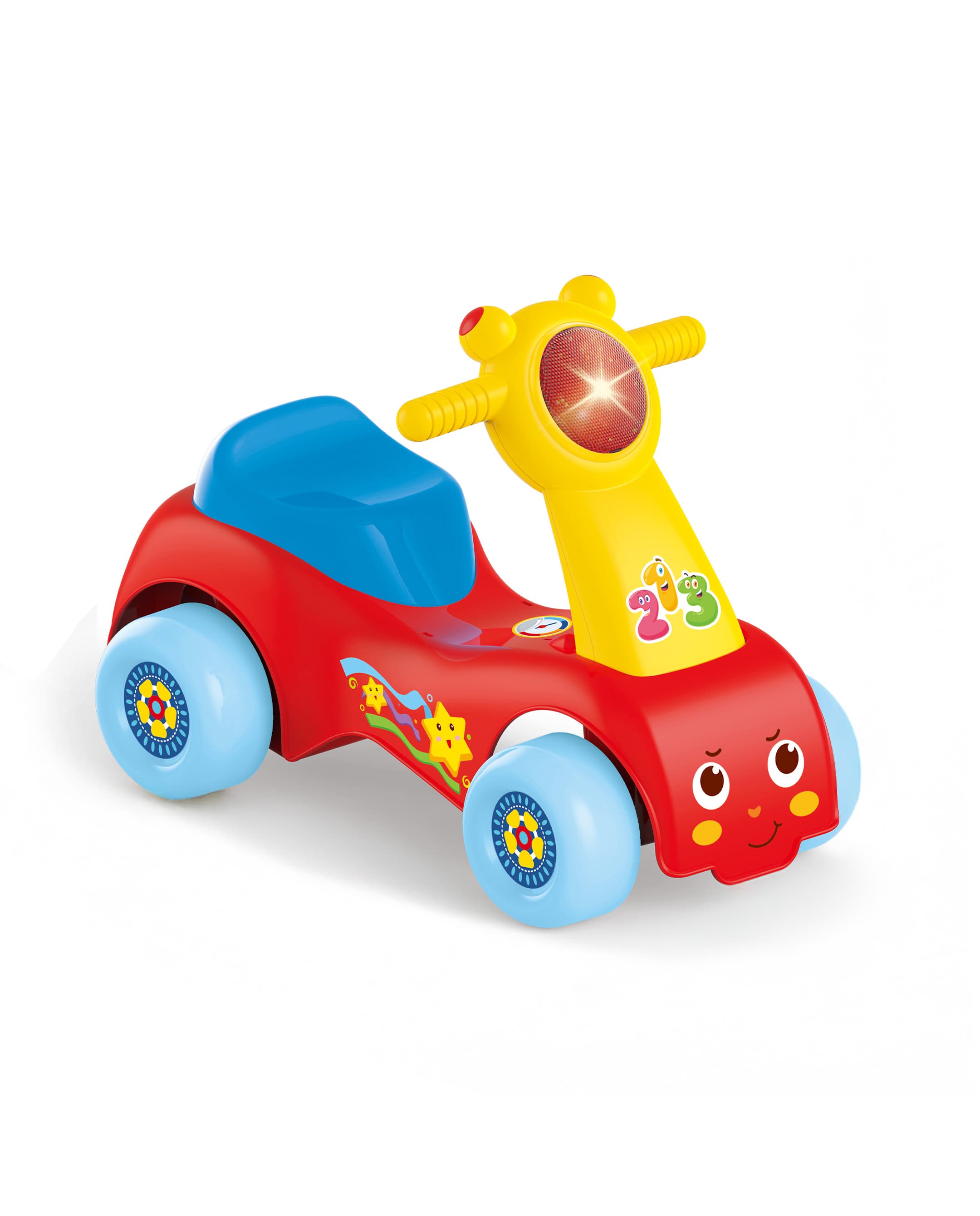 Haunger Baby Car Toy With Lights & Music - Multicolor