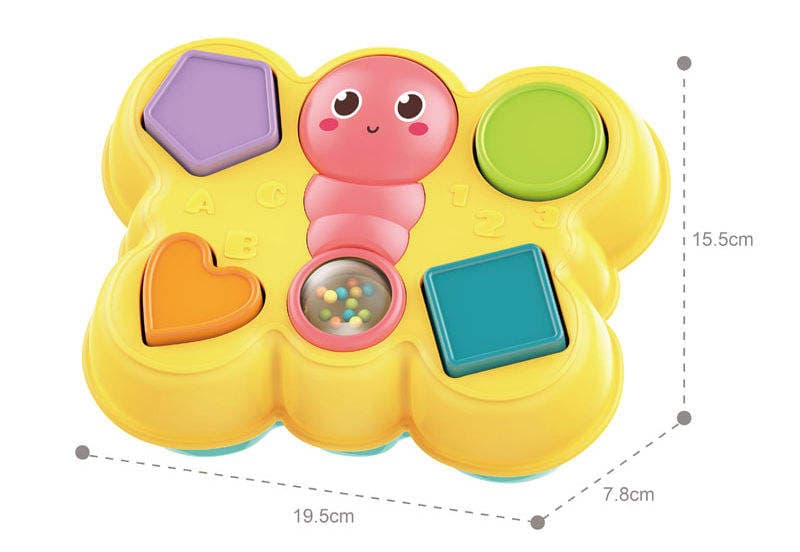 Haunger Butterfly Shape Sorter Puzzle - Multicolor