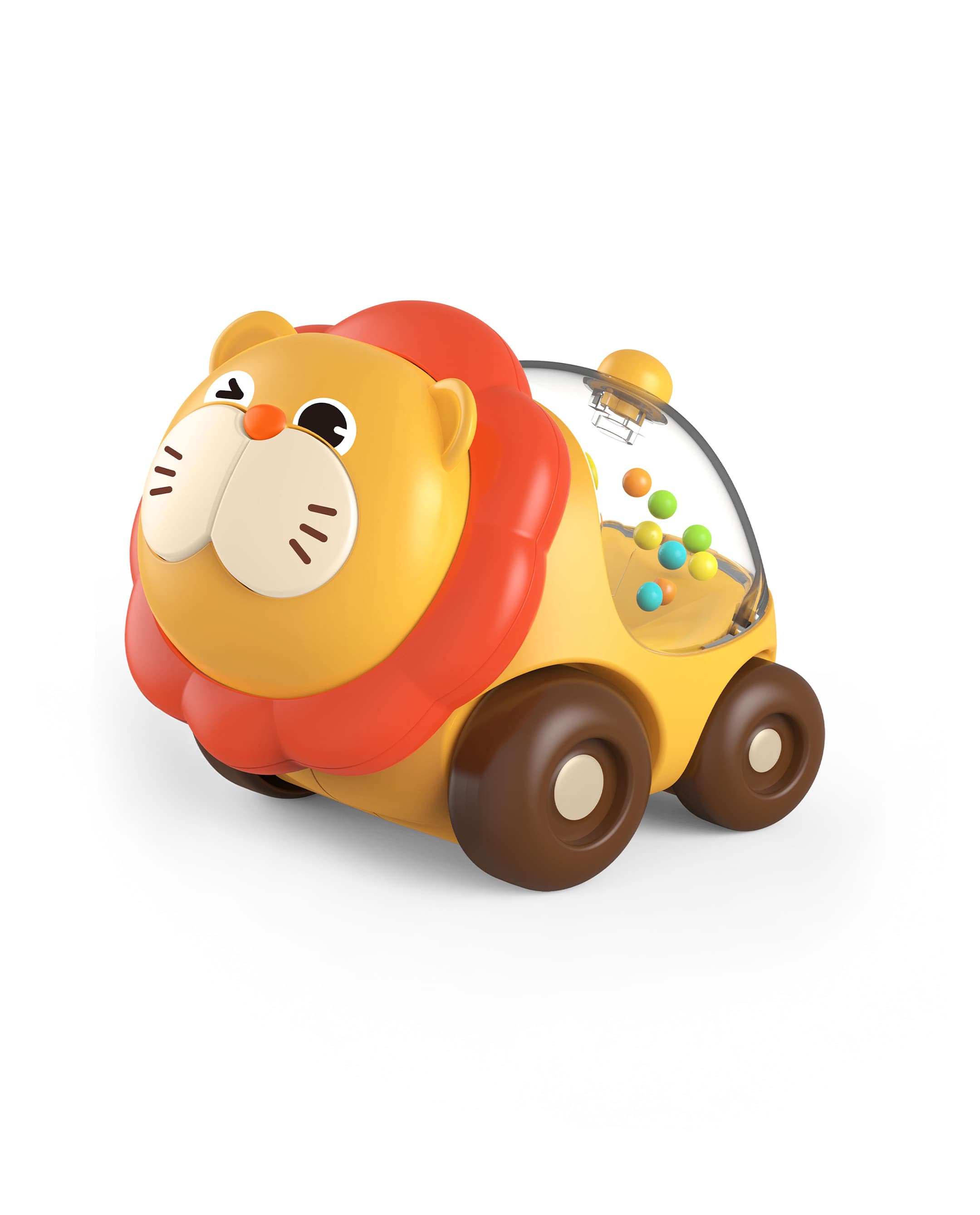 Haunger Baby Sliding Car Lion - Multicolor