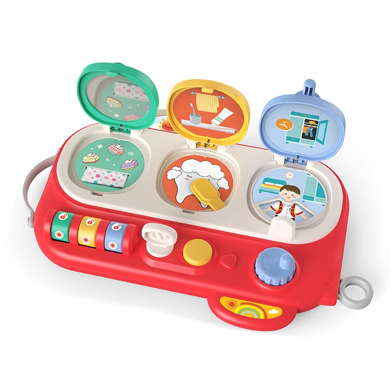 Haunger Puzzle Mini Busy Board - Multicolor