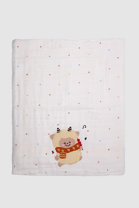 Six-Layer Embroidered Bath Towel thumbnail 3