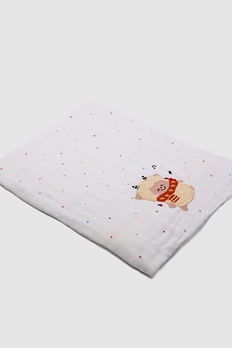 Six-Layer Embroidered Bath Towel thumbnail 4