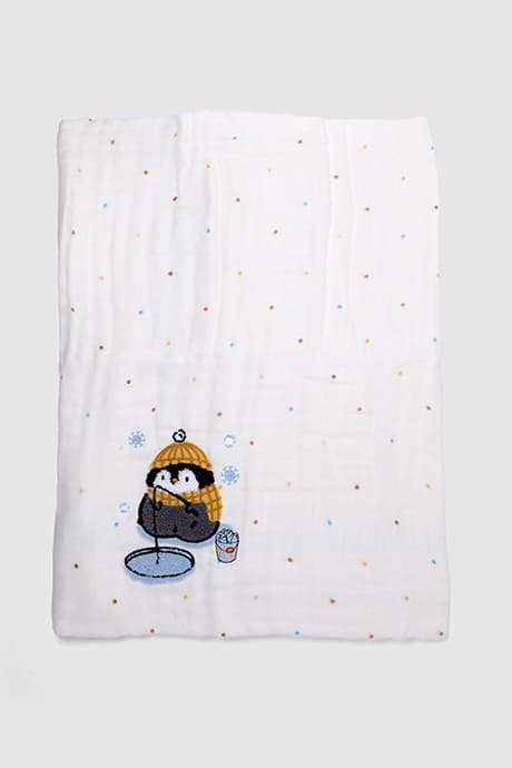 Six-Layer Embroidered Bath Towel thumbnail 3
