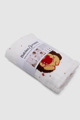Six-Layer Embroidered Bath Towel