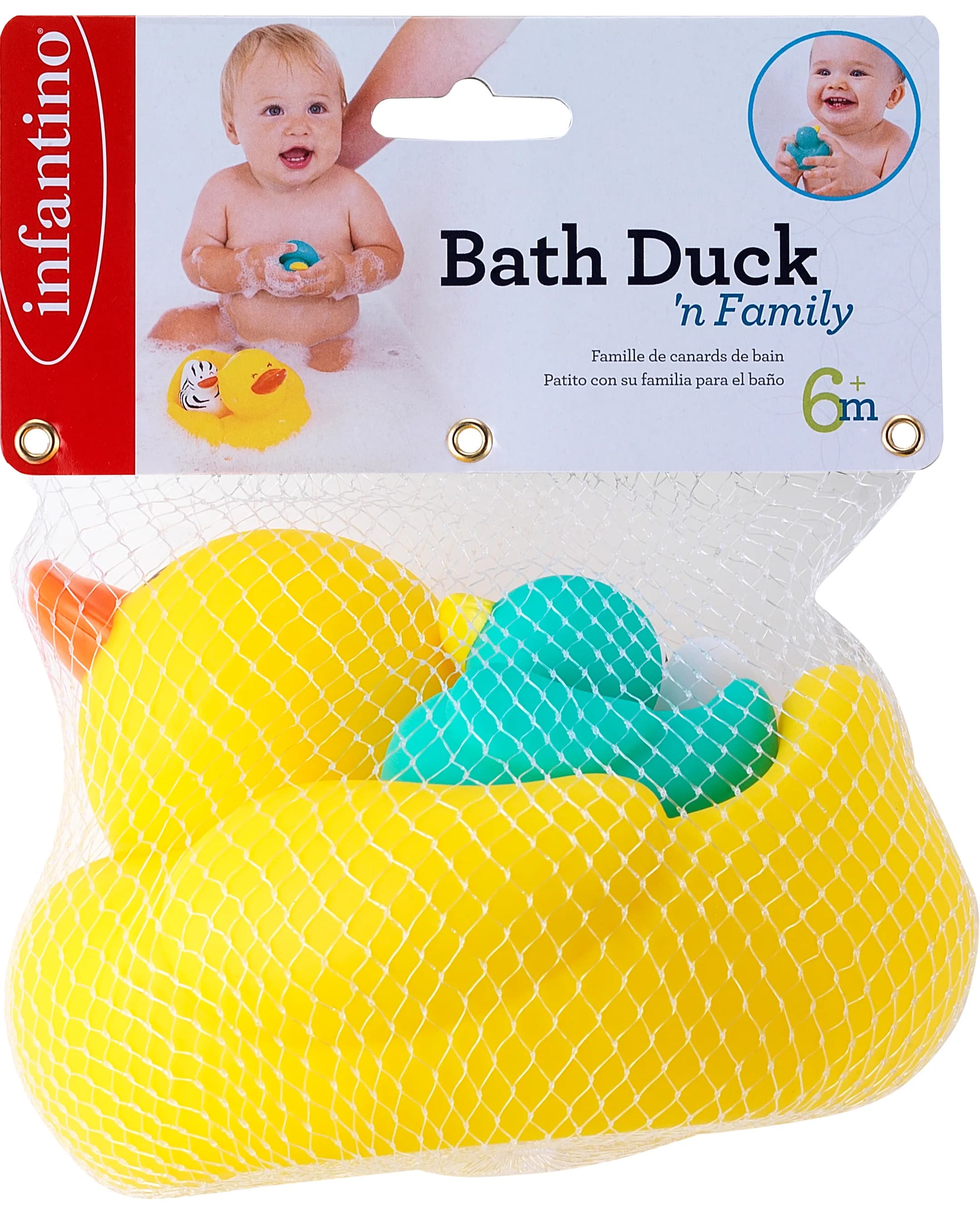 Bino Bath Duck N Family - Multicolor