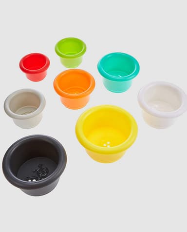 Bino Stack'N Nest Cups - Multicolor thumbnail 2