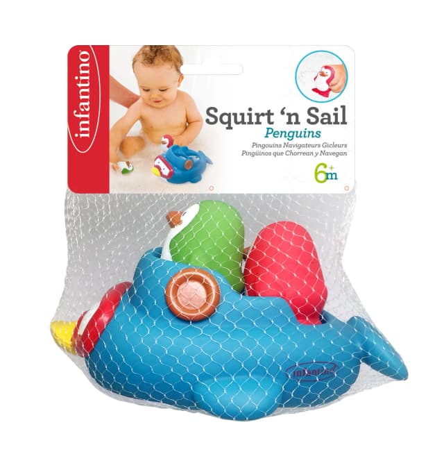 Infantino Squirt'N Sail Penguins thumbnail 2