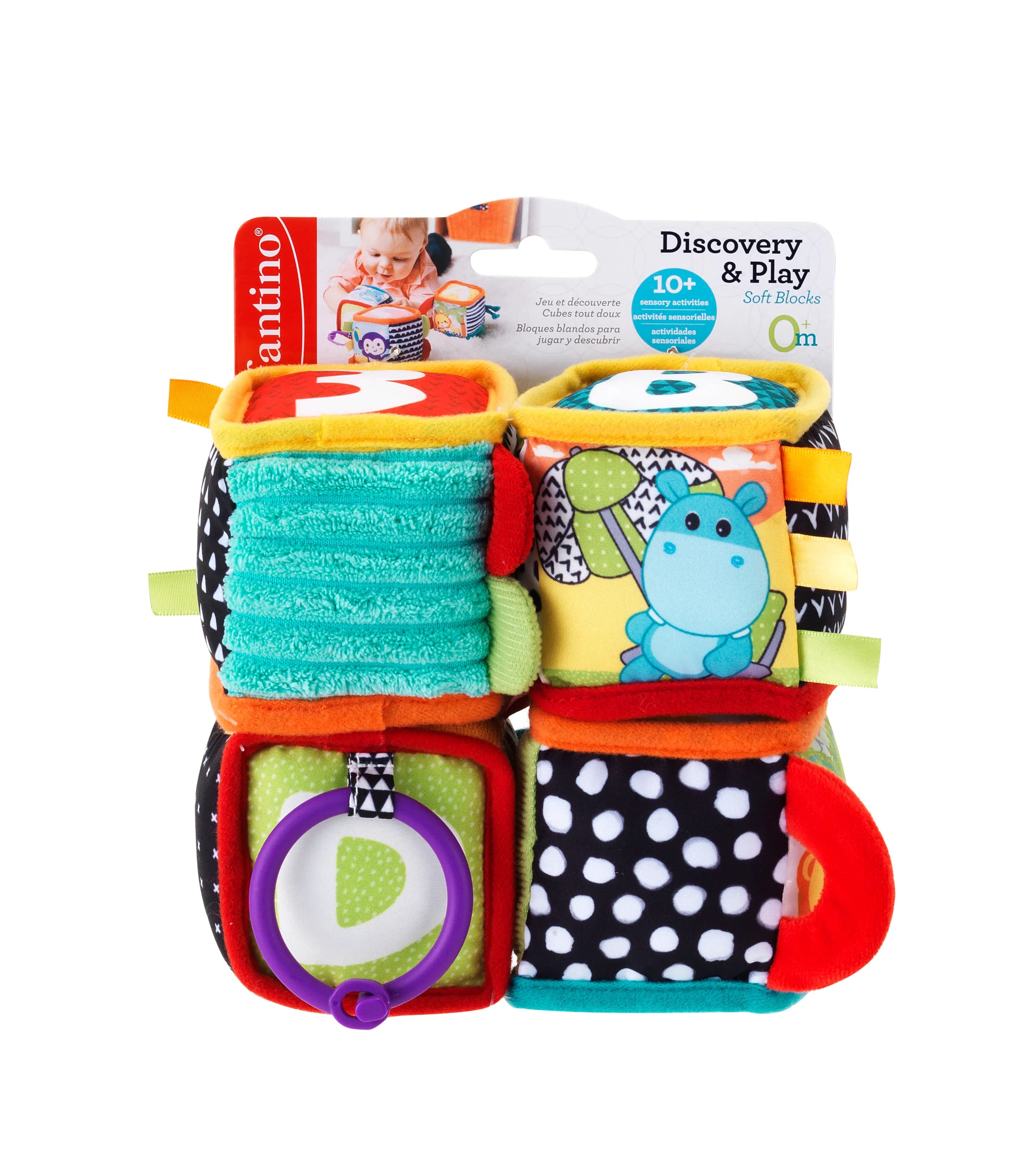 Infantino Discovery & Play Soft Block