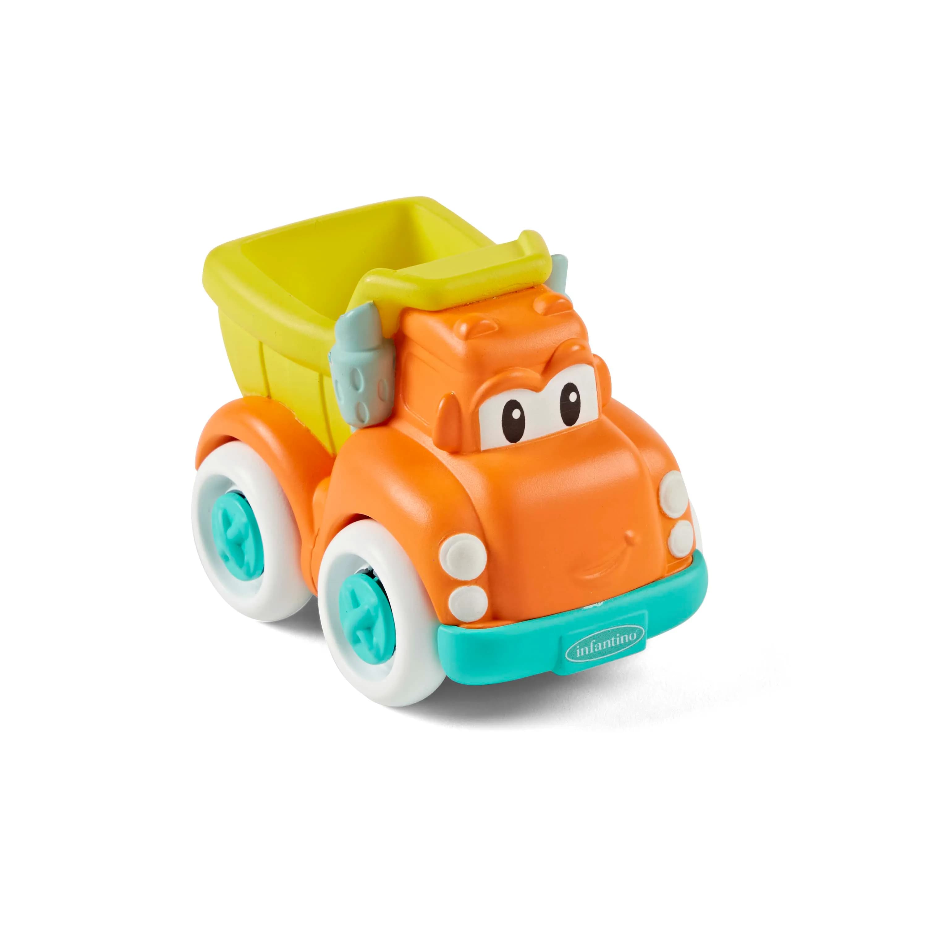 Infantino Grap & Roll Soft Wheels - Dump Truck