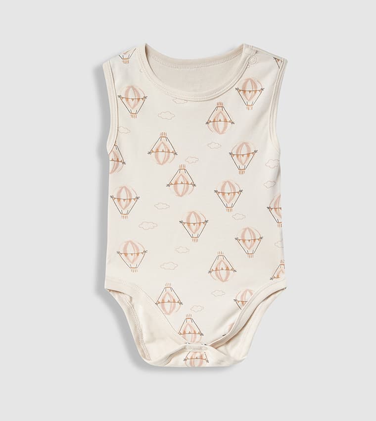 Babies and More Sleeveless Bodysuit 5Pack - Multi