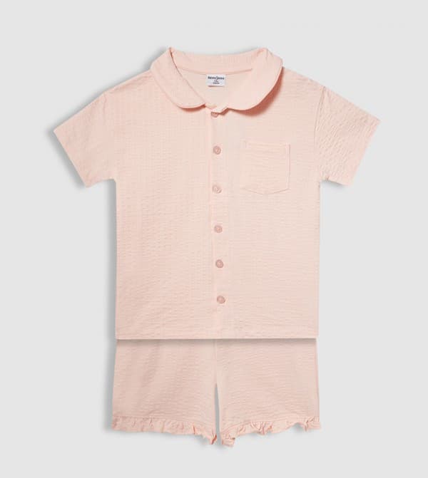 Babies and More Short Set Short Sleeves - Pink