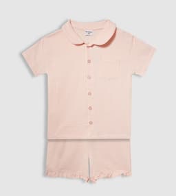 Babies and More Short Set Short Sleeves - Pink