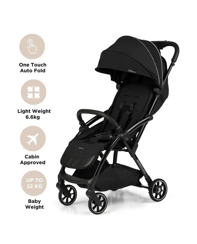 Leclercbaby INF AIR stroller Piano Black / Strollers thumbnail 4
