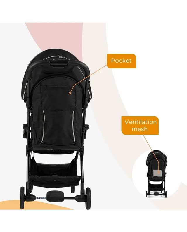 Leclercbaby INF AIR stroller Piano Black / Strollers thumbnail 5