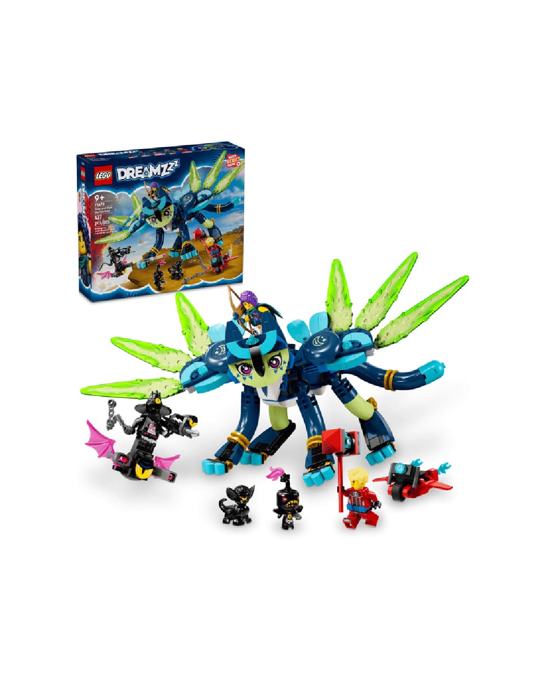 Babies & more Lego 71476 Zoey And Zian The Cat-Owl - Multicolor