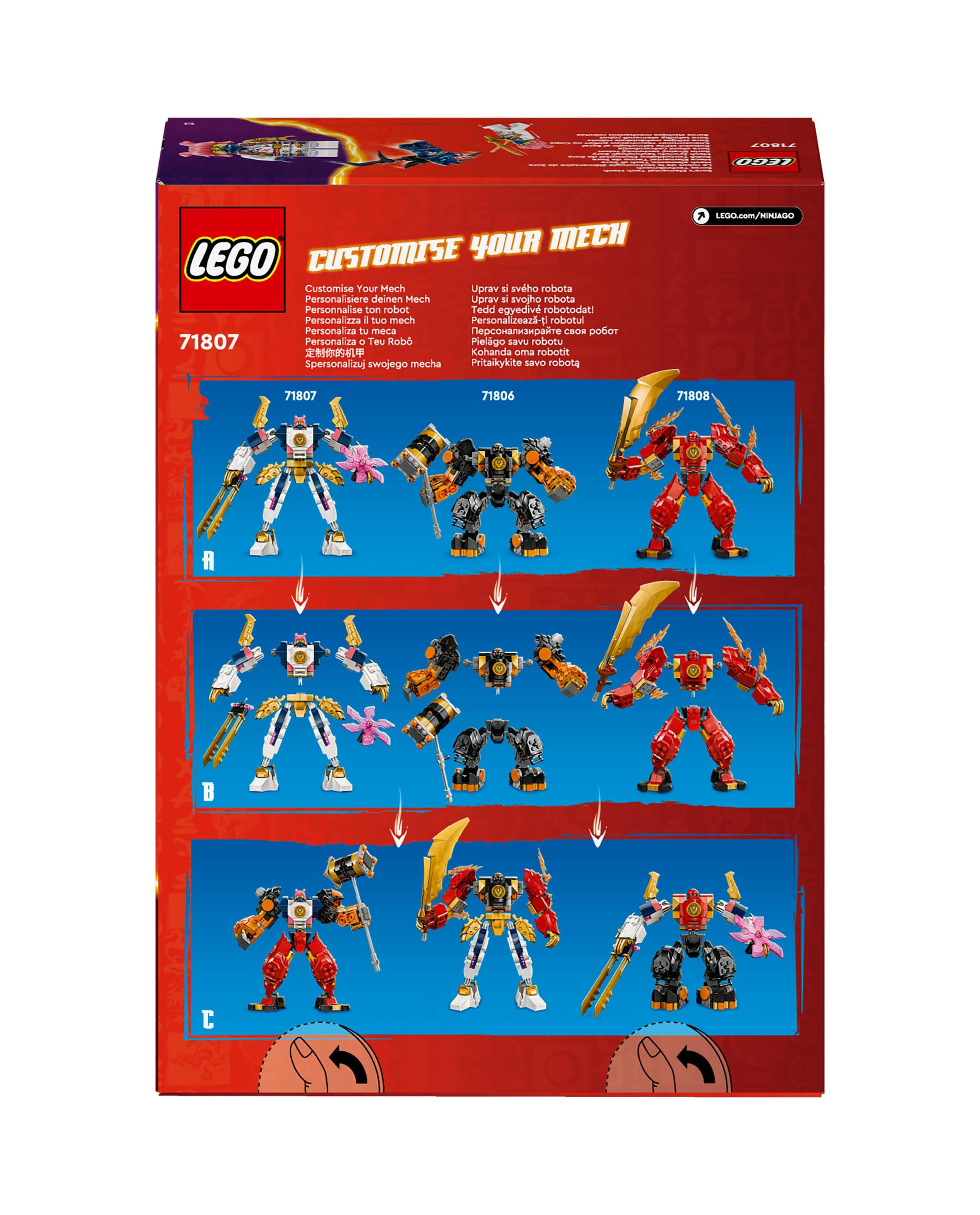 Lego Sora'S Elemental Tech Mech - Multicolor thumbnail 2