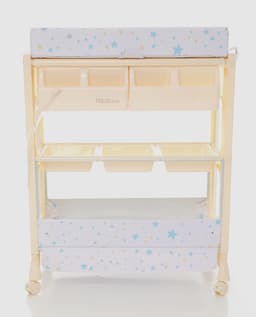 Babies & more R&B Kids Abby Deluxe Baby Bath With Changer Centre - Multicolor