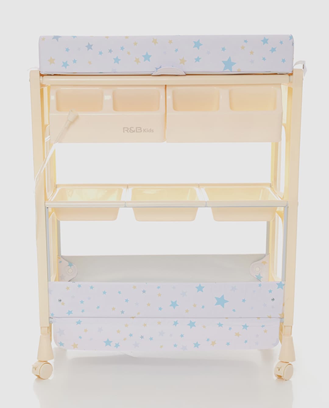 Babies & more R&B Kids Abby Deluxe Baby Bath With Changer Centre - Multicolor