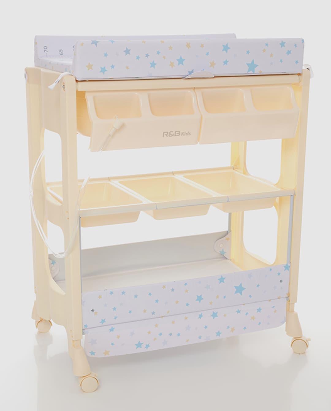 Babies & more R&B Kids Abby Deluxe Baby Bath With Changer Centre - Multicolor