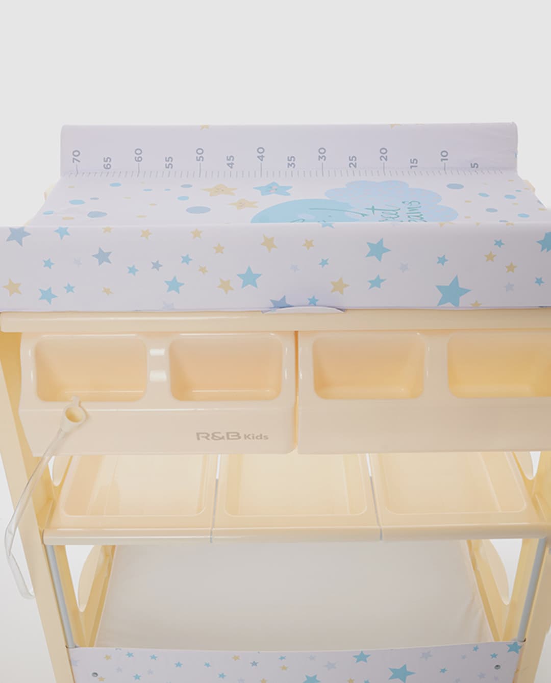 Babies & more R&B Kids Abby Deluxe Baby Bath With Changer Centre - Multicolor