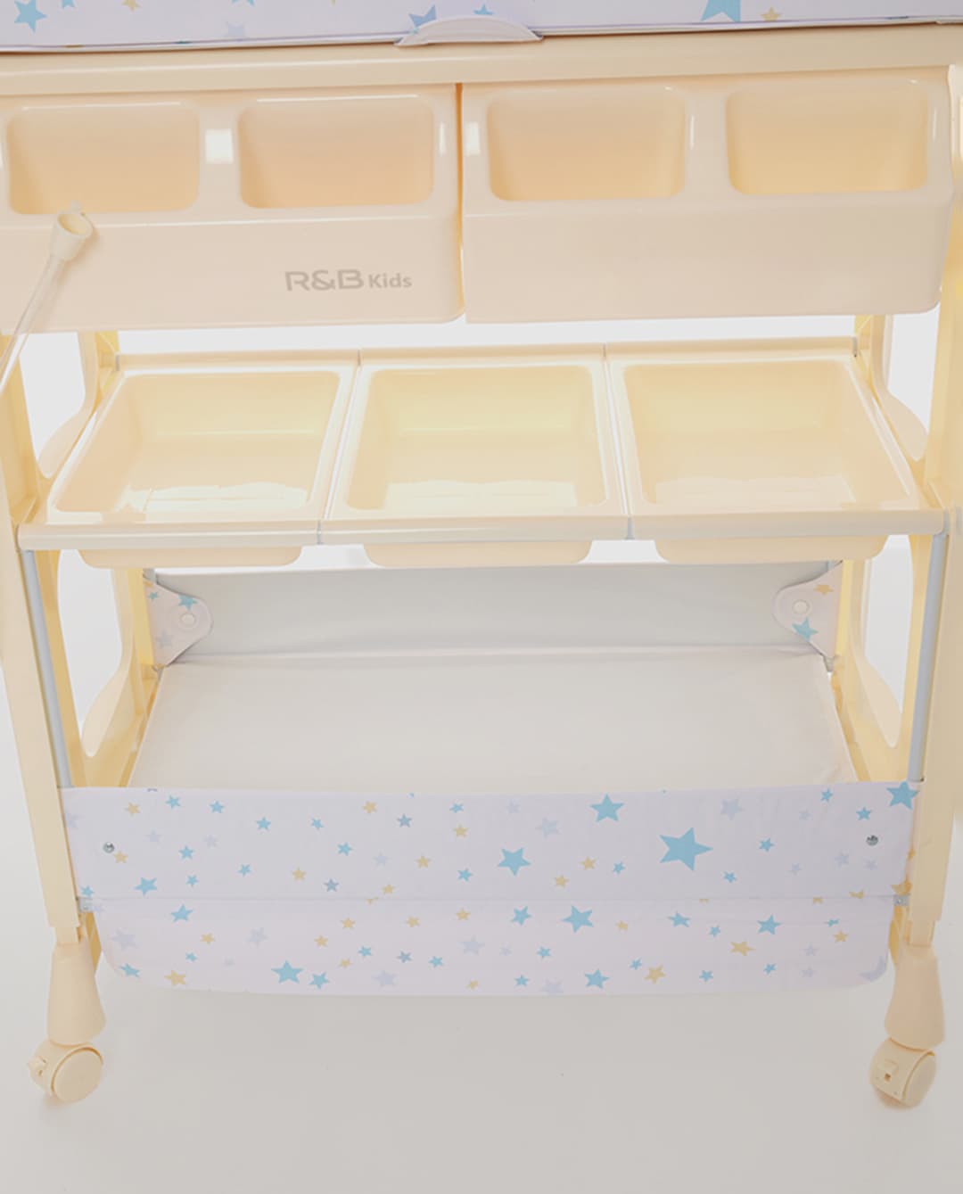 Babies & more R&B Kids Abby Deluxe Baby Bath With Changer Centre - Multicolor