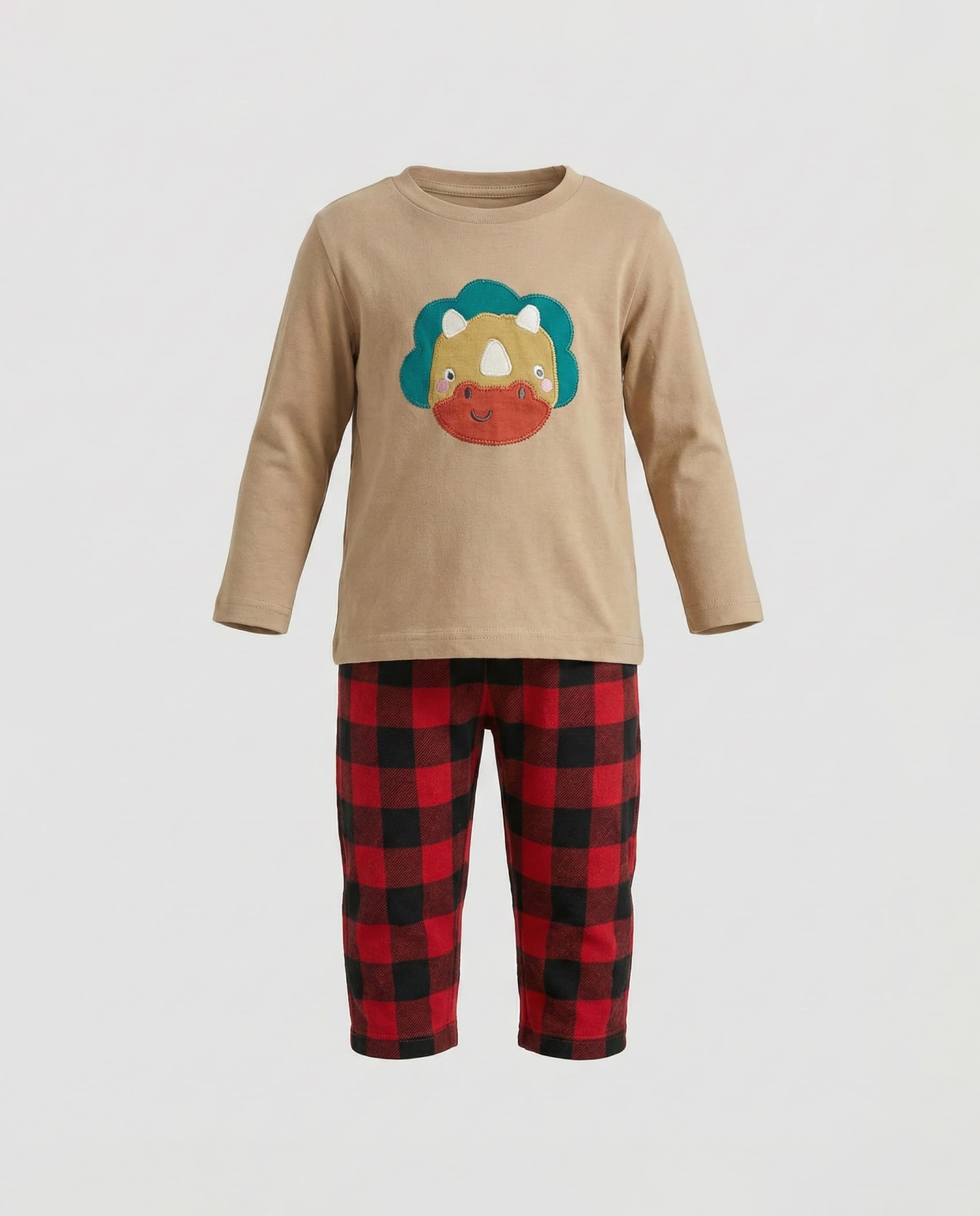 Printed Long Sleeves Pyjama Set