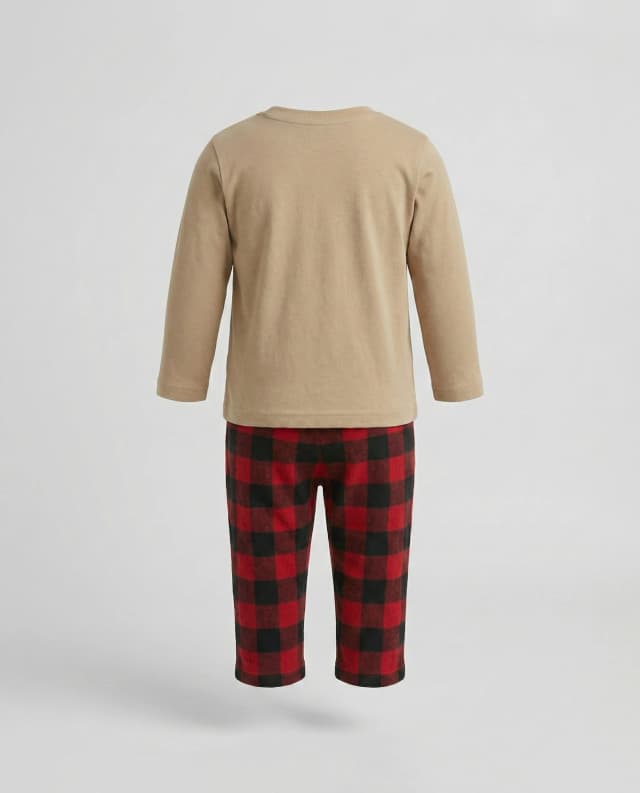Printed Long Sleeves Pyjama Set thumbnail 3