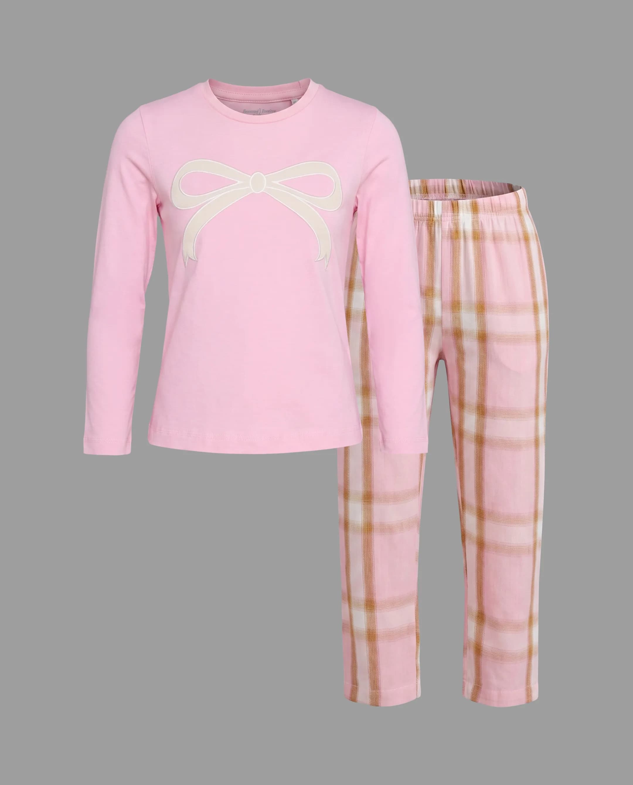 Bow Printed Pyjama Set
