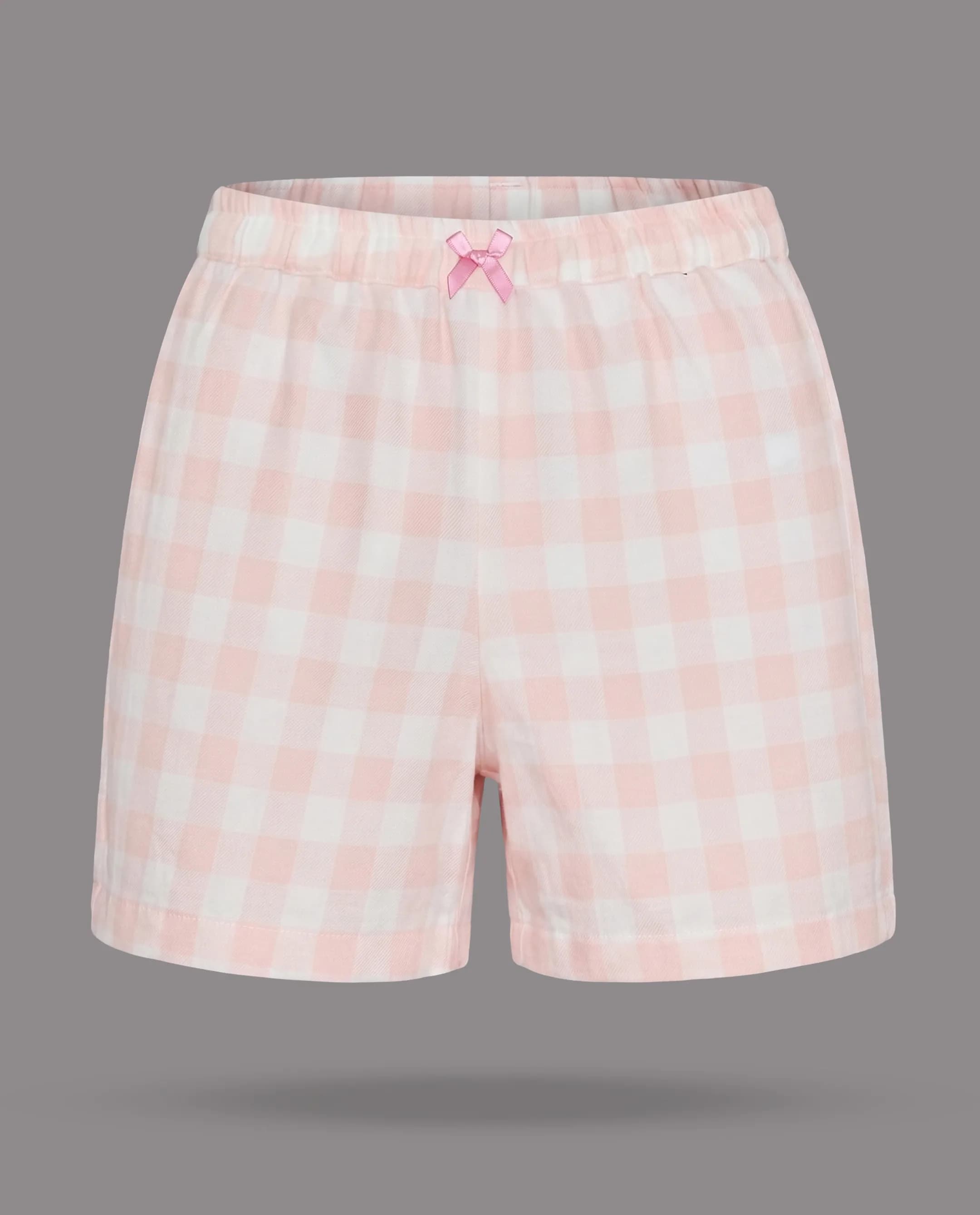 Checkered Shorty Pyjama Set
