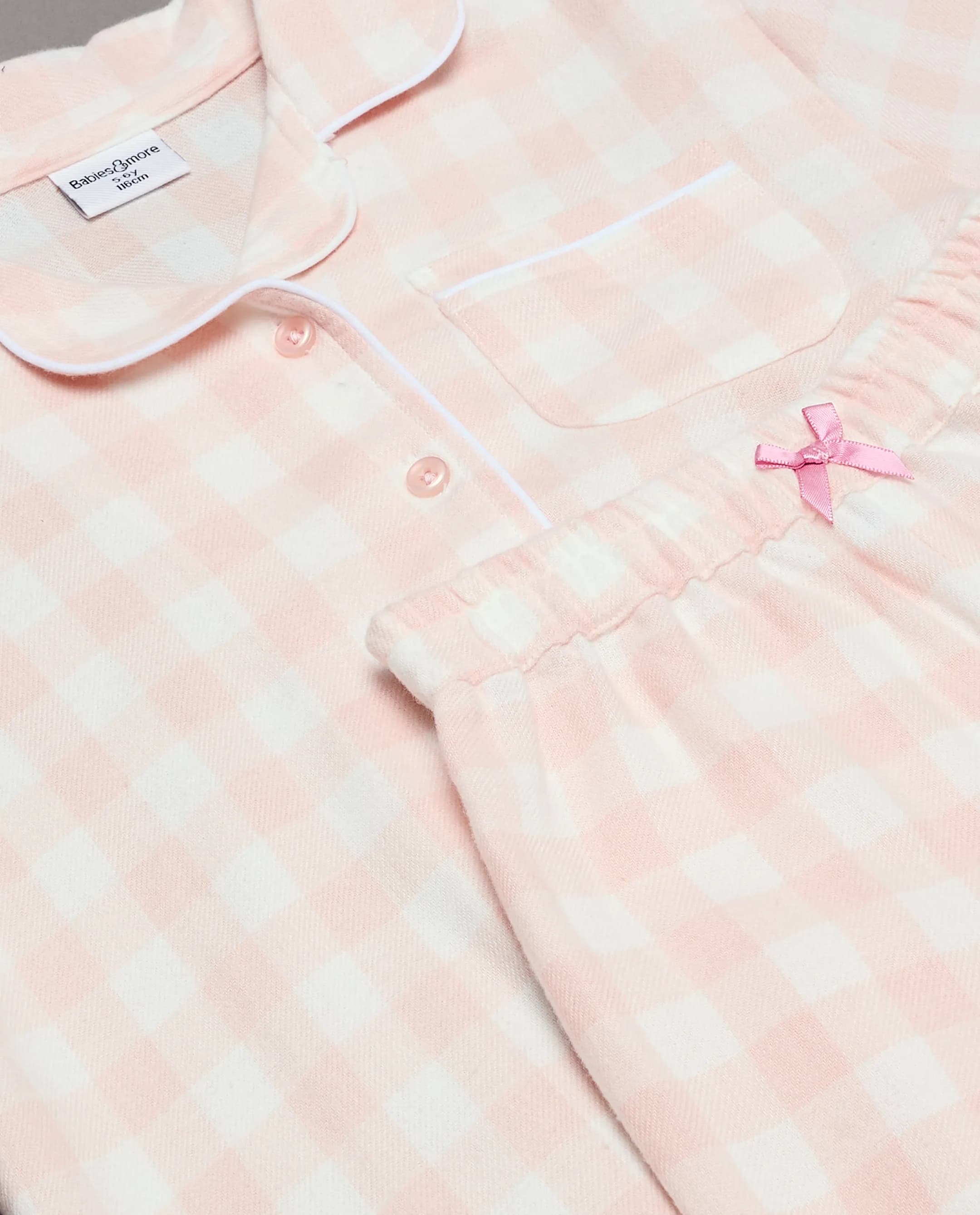 Checkered Shorty Pyjama Set