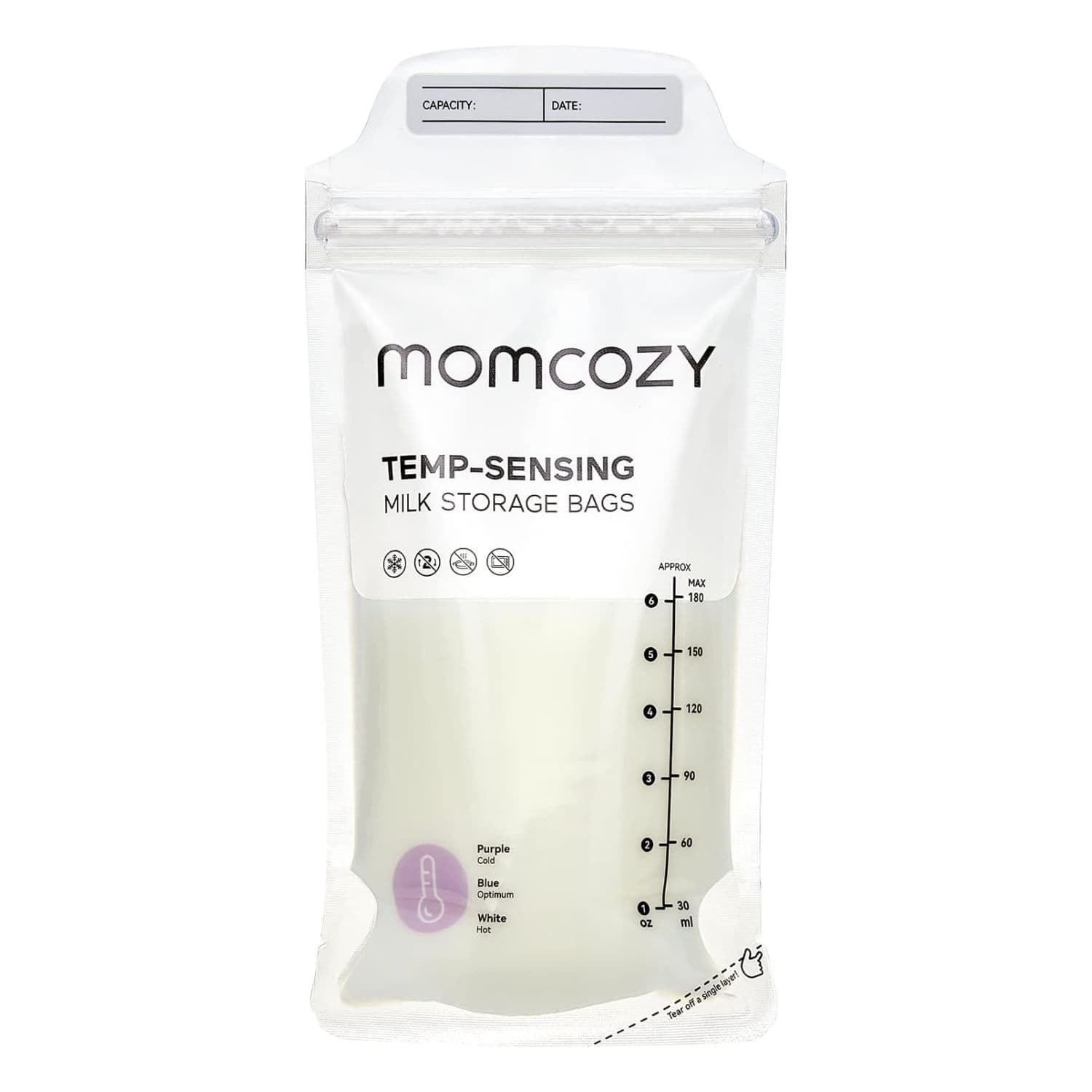 Momcozy Milk Storage Bags - Pack of 50
