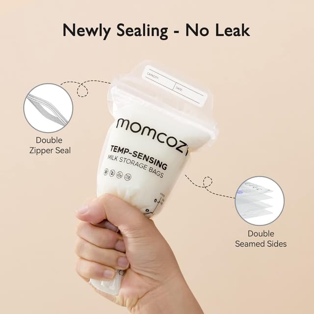 Momcozy Milk Storage Bags - Pack of 50 thumbnail 3
