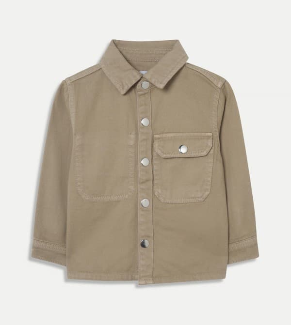 Babies and More Denim Jacket - Light Brown Twill