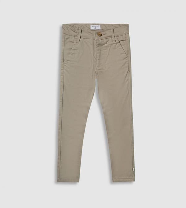 Solid Slim Fit Trousers