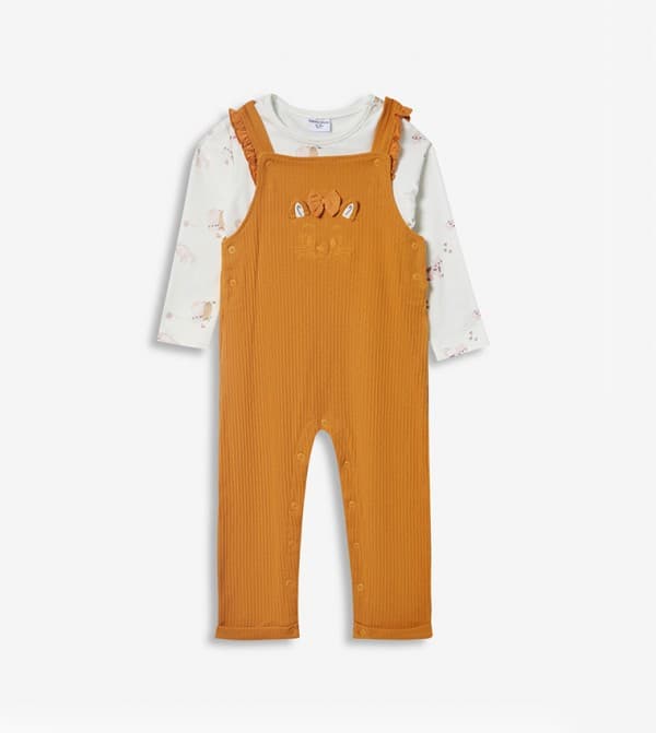 Babies and More Dungaree Set - Multicolor