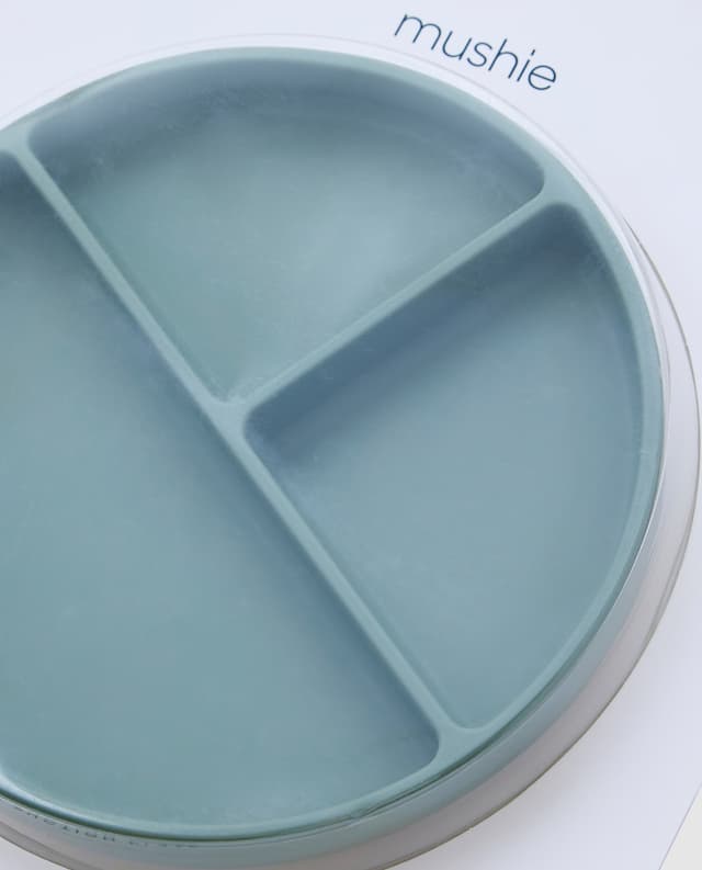 Mushie Silicone Plate Dried Thyme thumbnail 4