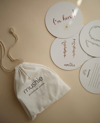 Mushie Milestone Cards - Multicolor thumbnail 1