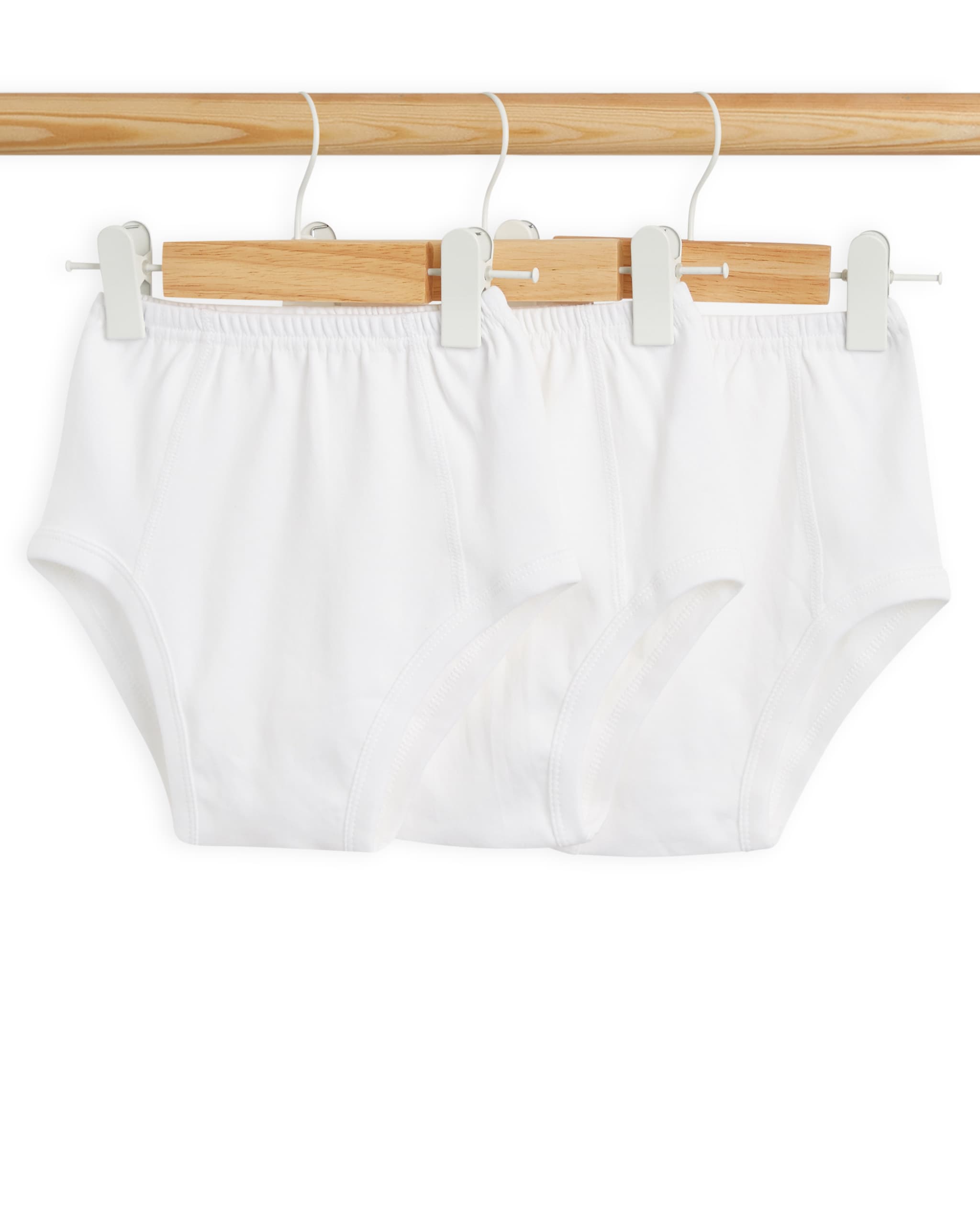Pack of 3 Elastic Waist Briefs