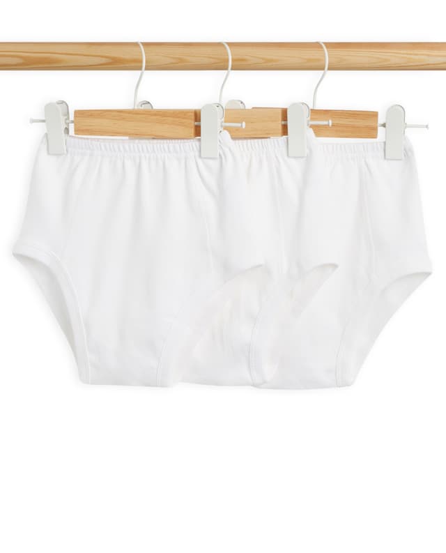 Pack of 3 Elastic Waist Briefs thumbnail 1